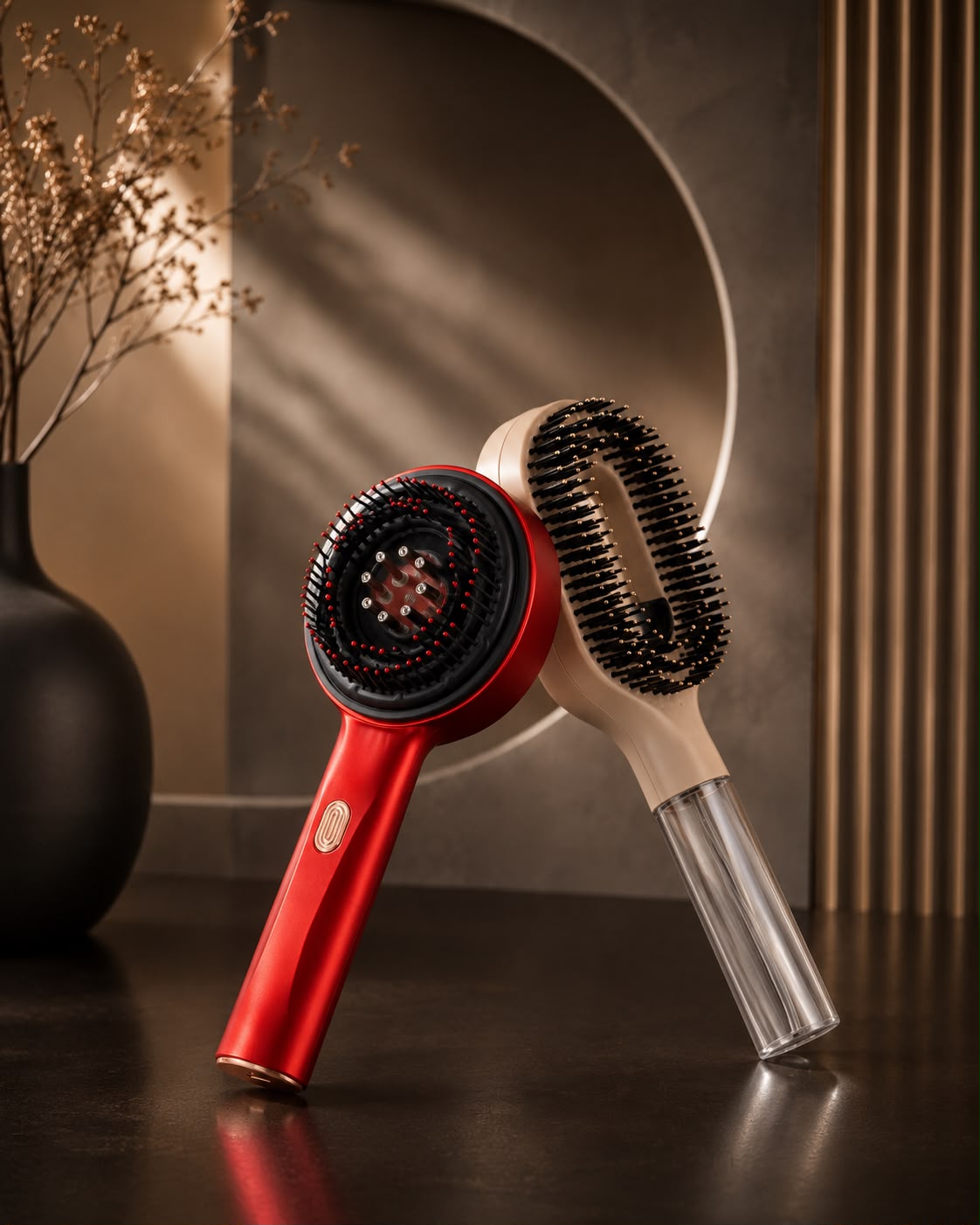 Laser Therapy Hair Growth Comb – Electric Scalp Massager & Hair Oil Applicator Waterproof