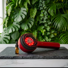 Laser Therapy Hair Growth Comb – Electric Scalp Massager & Hair Oil Applicator Waterproof